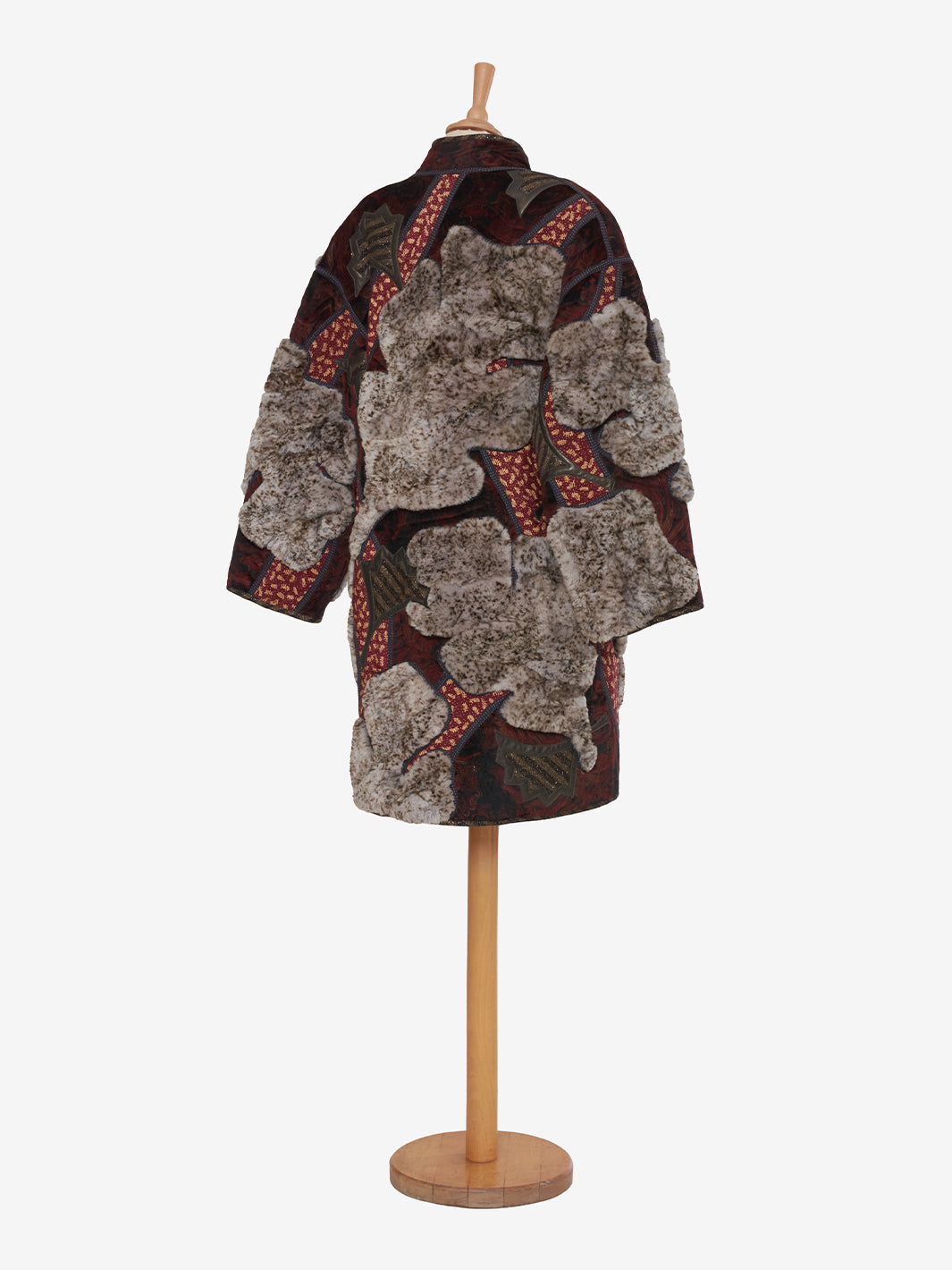 Vintage patchwork jacket with fur - '00 AR032  Vintage 