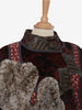 Vintage patchwork jacket with fur - '00 AR032  Vintage 