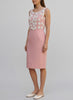 Vintage 1960s Dress in Pink with Beaded Details AR103  Vintage 