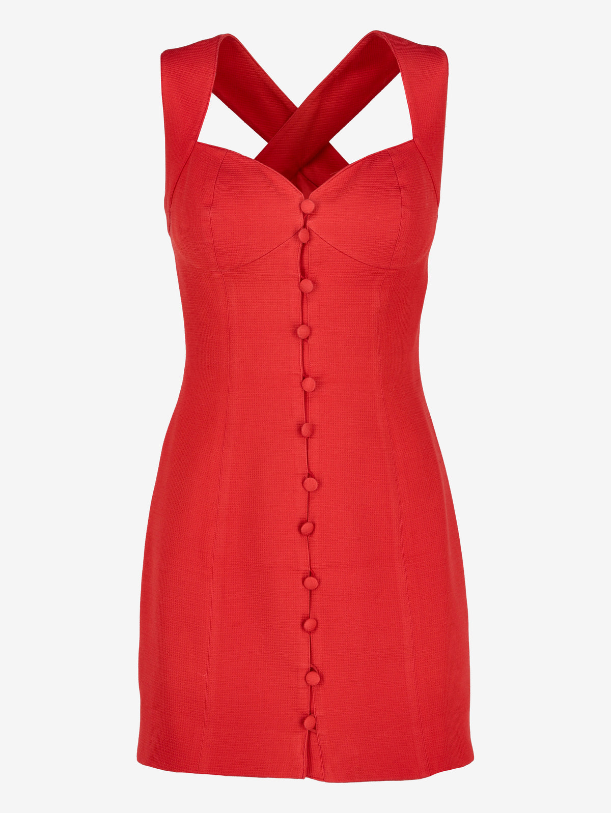 Y2K Corset Mini Dress with Cross-Back Straps AR122  Vintage 