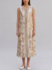 Vintage Couture Embroidered Long Vest AR126  Vintage 