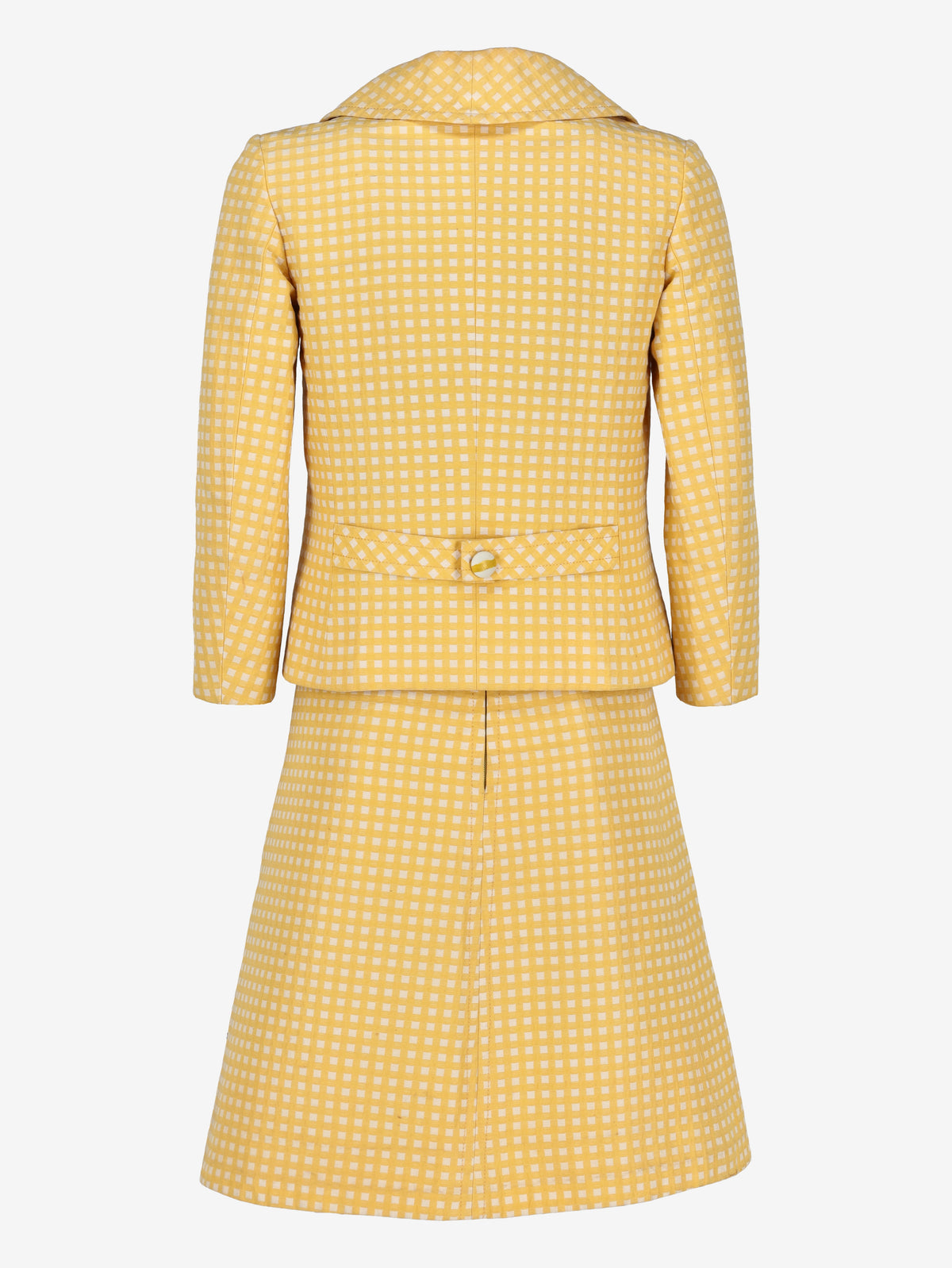 Vintage Gingham Tailored Suit AR130  Vintage 