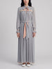 1970s Romantic Prairie Maxi Dress AR131  Vintage 