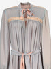 1970s Romantic Prairie Maxi Dress AR131  Vintage 