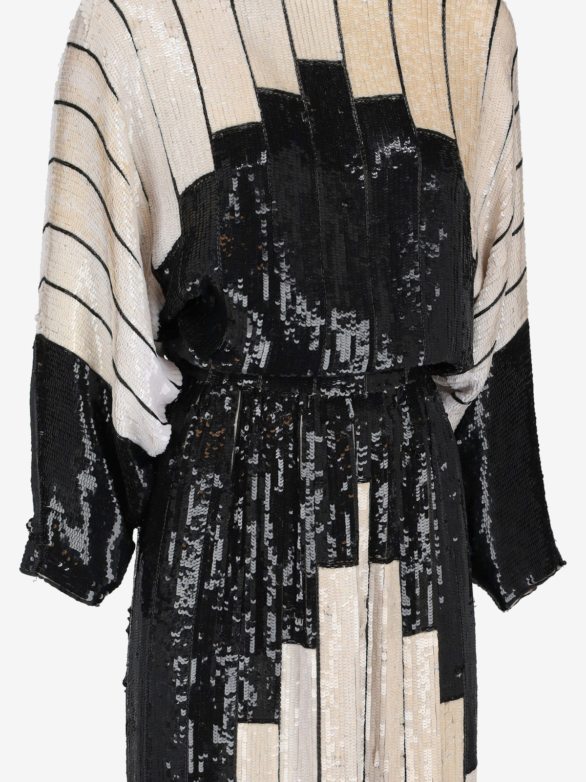 Art Deco Revival Sequined Maxi Gown AR137  Vintage 