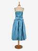 Vintage Silk Dress With Waist Bow - 50s AR156  Vintage 