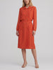 Vintage Double-Breasted Midi Dress with Gold Buttons B10625.4  Vintage 