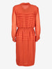 Vintage Double-Breasted Midi Dress with Gold Buttons B10625.4  Vintage 