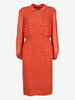 Vintage Double-Breasted Midi Dress with Gold Buttons B10625.4  Vintage 