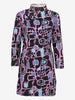 Vintage Oriental-Inspired Mini Dress BR1710.7  Vintage 