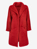Vintage Red Teddy Coat CVM26.5.8  Vintage 