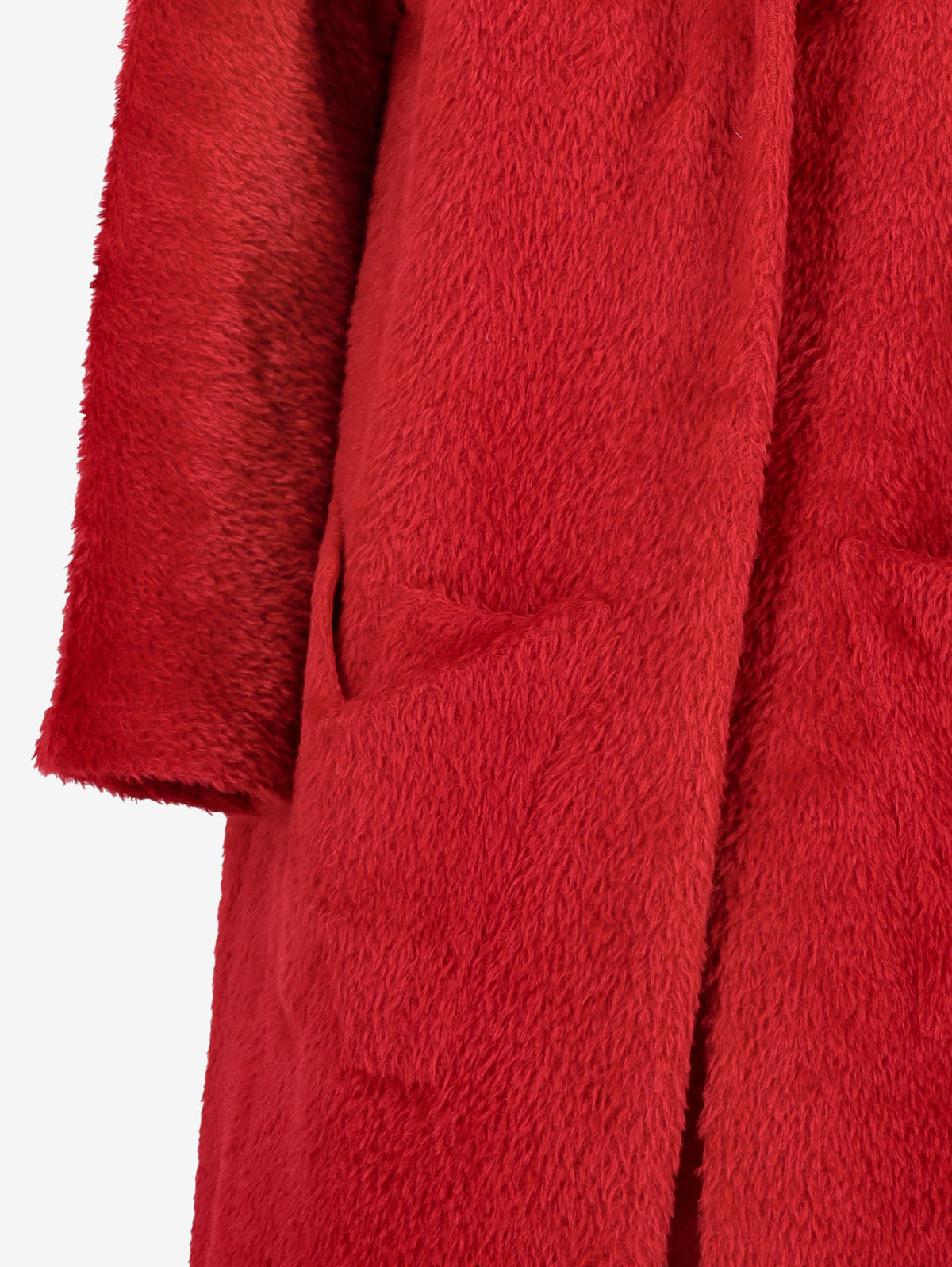 Vintage Red Teddy Coat CVM26.5.8  Vintage 