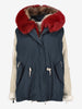 Eddy Monetti Jacket in Polyester with Fur Inserts CVM26.6.33  Vintage 