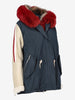 Eddy Monetti Jacket in Polyester with Fur Inserts CVM26.6.33  Vintage 