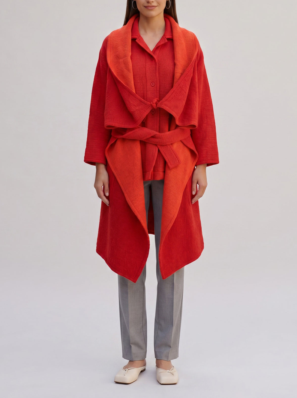 Issey Miyake 1980s Layered Coat DM10043129  Issey Miyake 