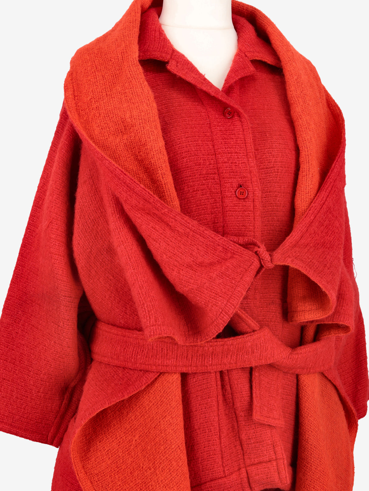 Issey Miyake 1980s Layered Coat DM10043129  Issey Miyake 