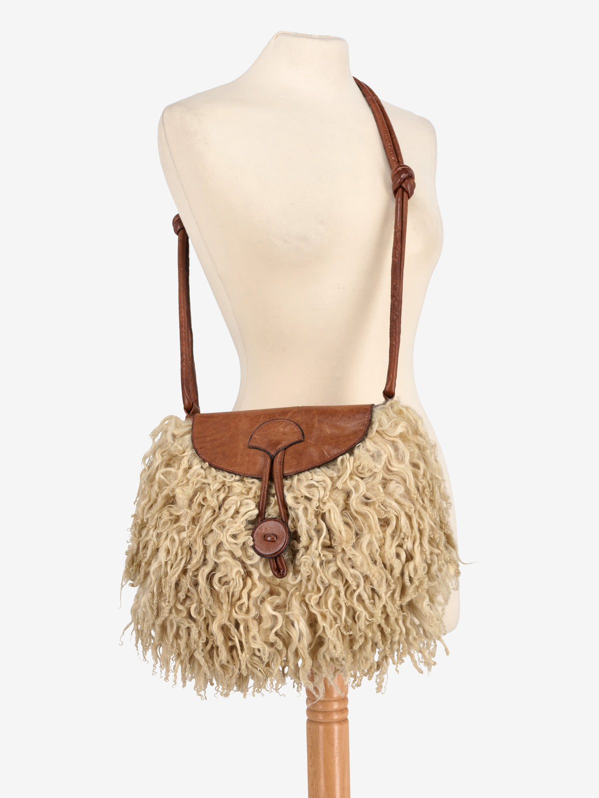 Vintage Mongolian Shoulder Bag MR031124.6  Vintage 