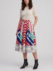 Vintage Geometric Wool Midi Skirt MR22526.37  Vintage 