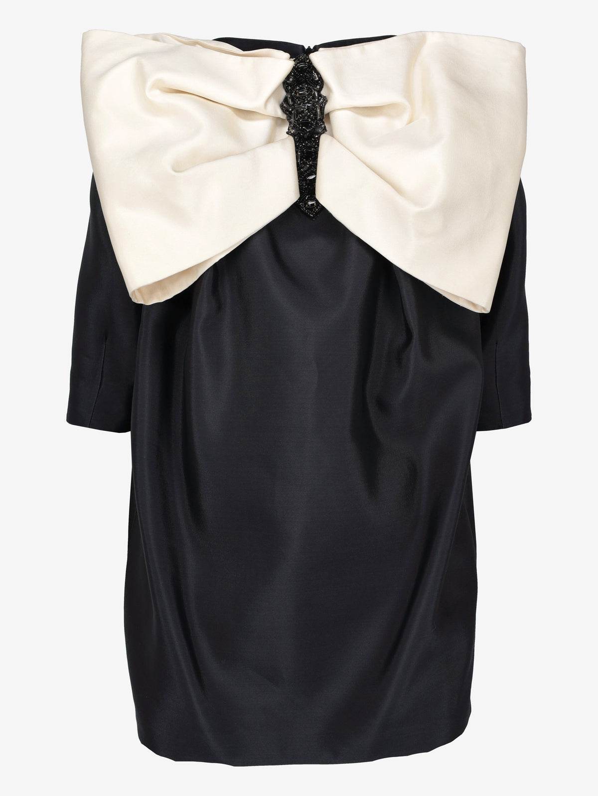 Vintage Bow Blouse with Jewel Accent MR7526.13  Vintage 