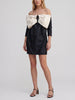 Vintage Bow Blouse with Jewel Accent MR7526.13  Vintage 