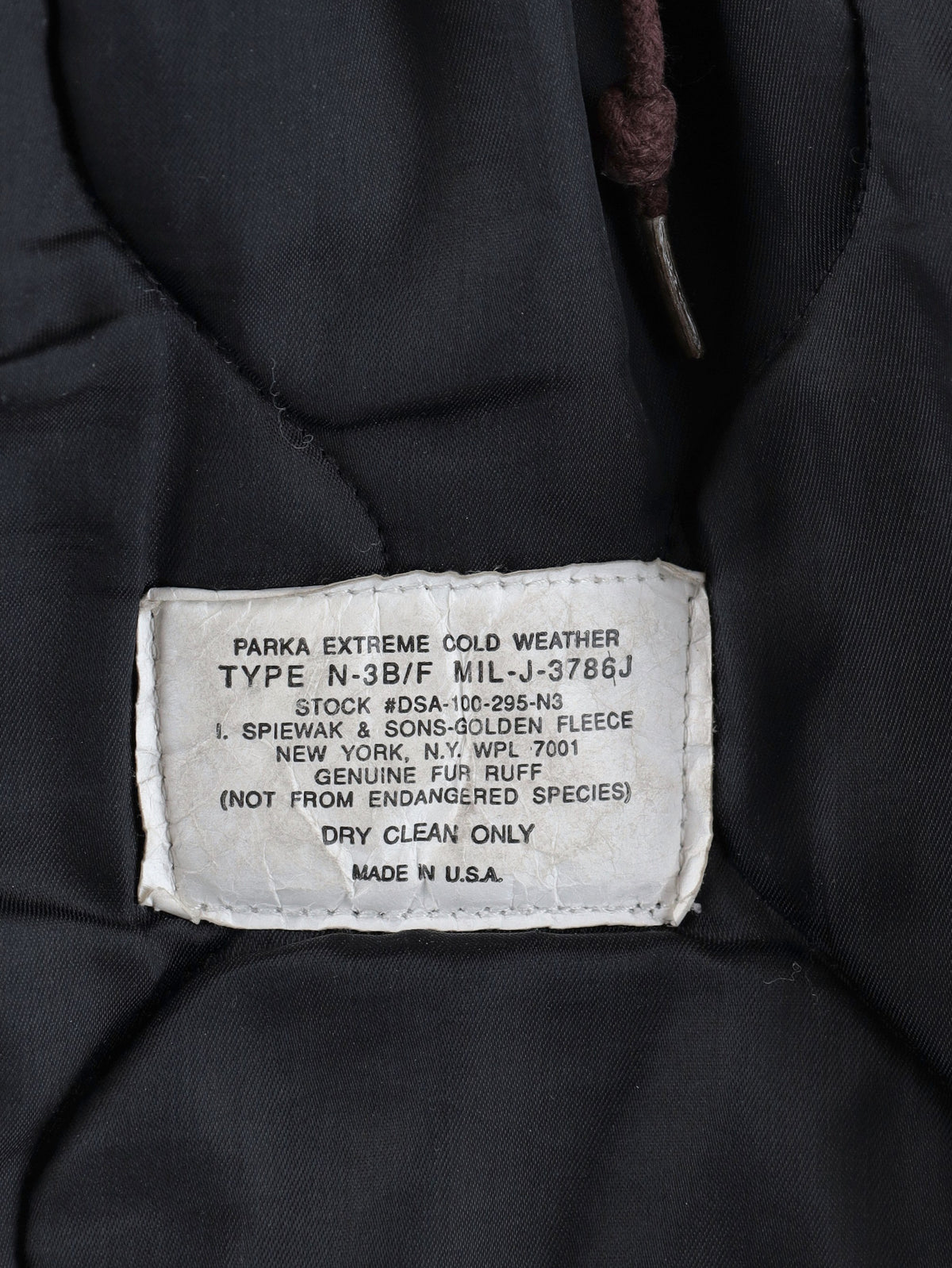 Vintage American Fur-Hood Parka Coat W051026.6  Vintage 