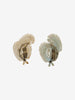 Vintage 1940s Feather Earrings with Three-Ply Design W13426.26  Vintage 