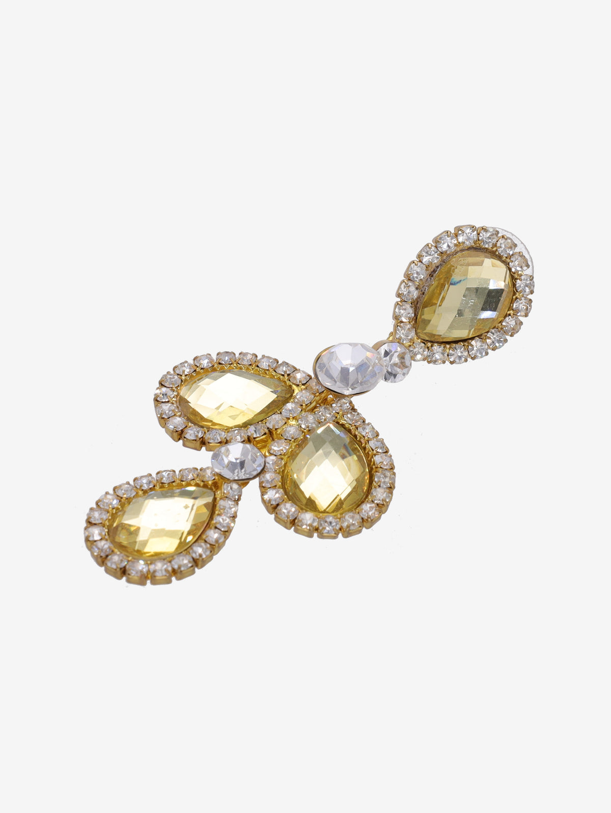 Vintage Crystal Drop Earrings W13726.11  Vintage 