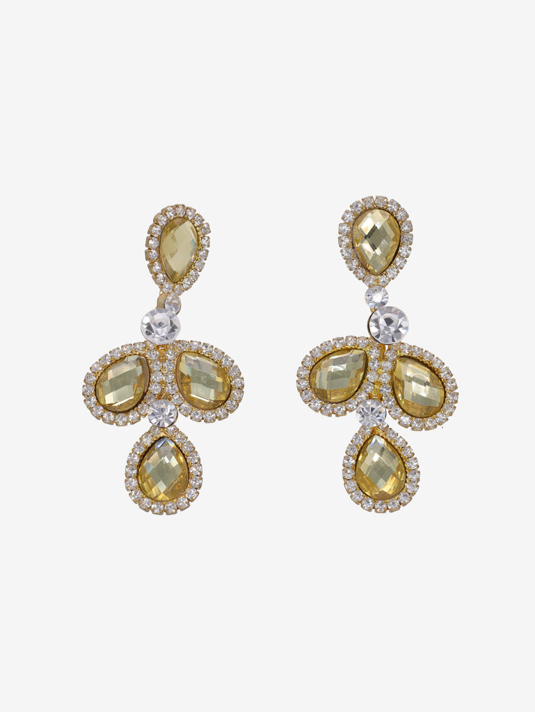 Vintage Crystal Drop Earrings W13726.11  Vintage 