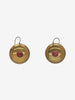 Vintage Circular Drop Earrings W13726.12  Vintage 
