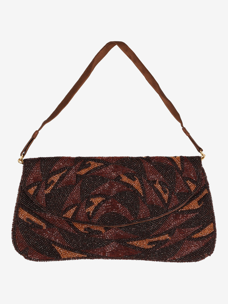 Vintage Beaded Baguette Bag W13726.2  Vintage 