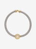 Vintage Snake-Inspired Collar Necklace W13726.8  Vintage 