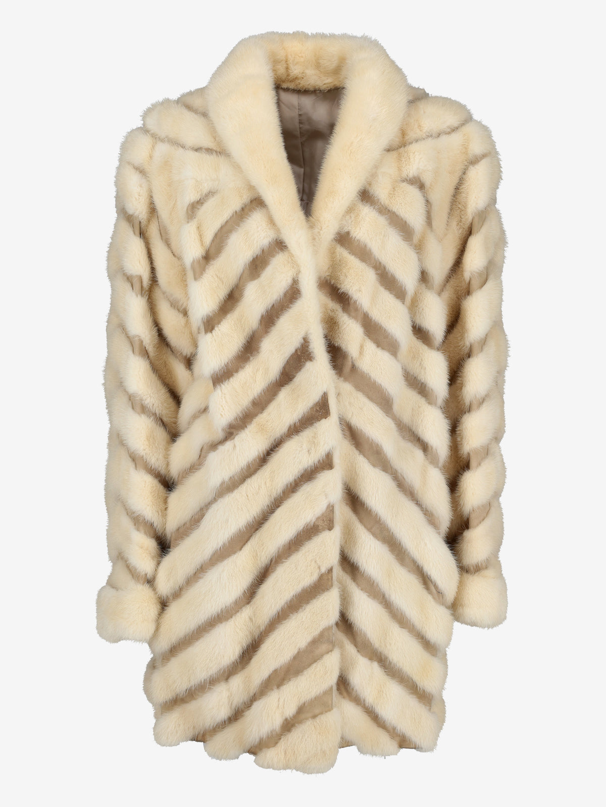 Vintage Made in Italy Mink Fur Coat W150626.4  Vintage 