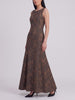 Vintage Sleeveless Floral-Textured Mermaid Gown W16926  Vintage 