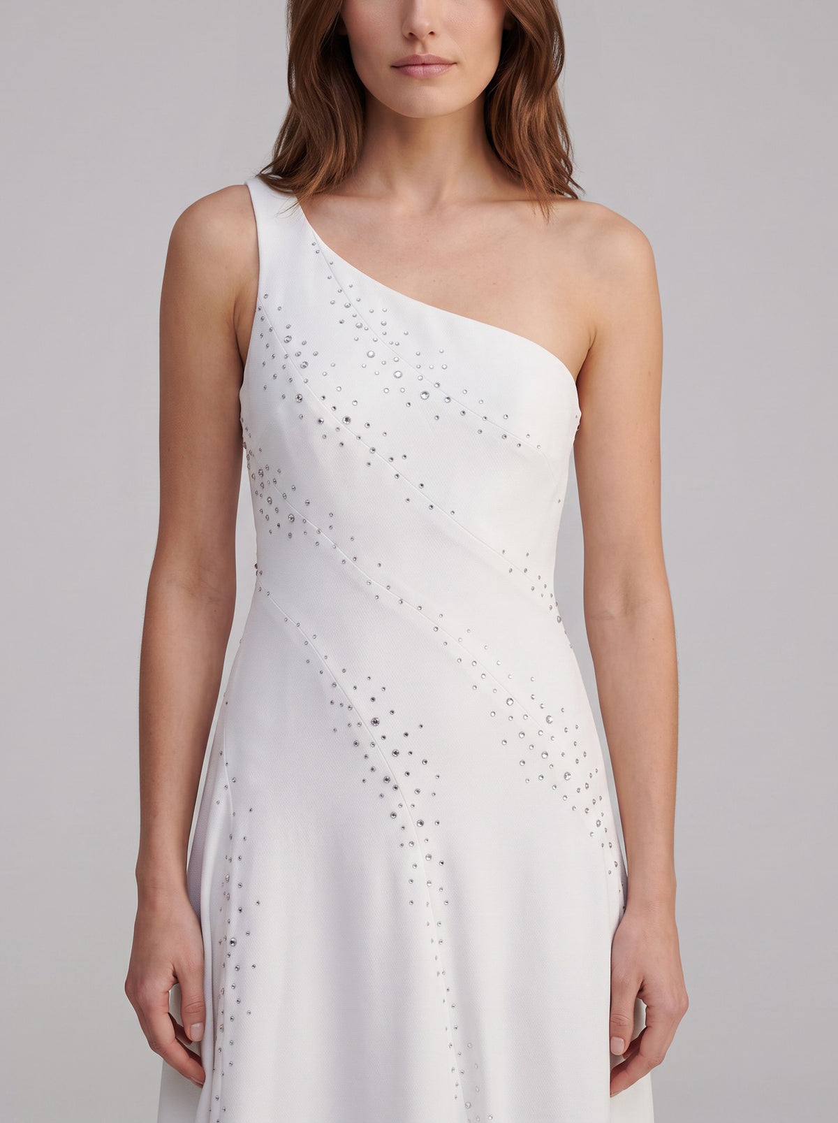 Vintage White Cady Crepe Wedding Dress W1926.19  Vintage 