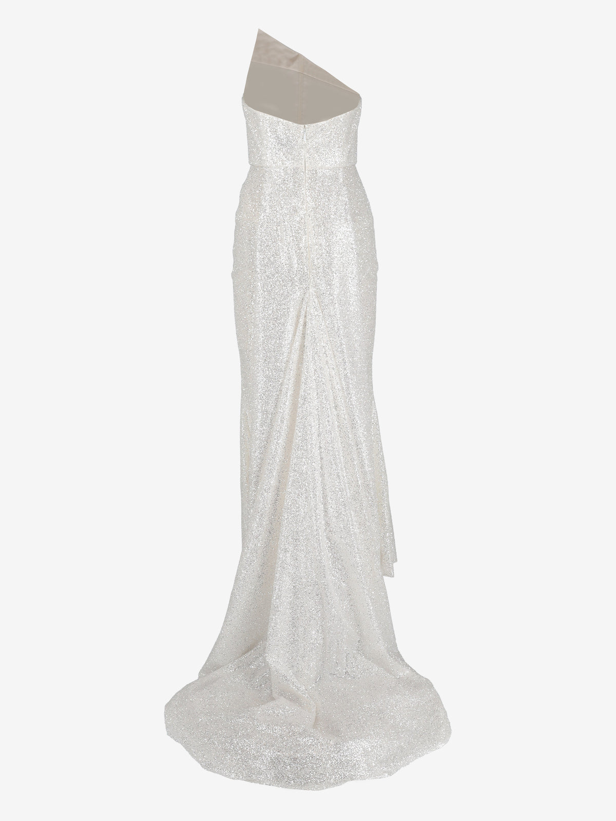 Vintage Glitter Evening and Bridal Gown with Extra-Long Train W1926.25  Vintage 
