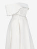 Vintage One-Shoulder Wedding Gown with Crystal Embellishments and Princess Skirt W1926.26  Vintage 