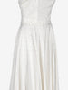 Vintage Wedding Gown with Water-Drop Effect Appliqués and Long Train W1926.27  Vintage 