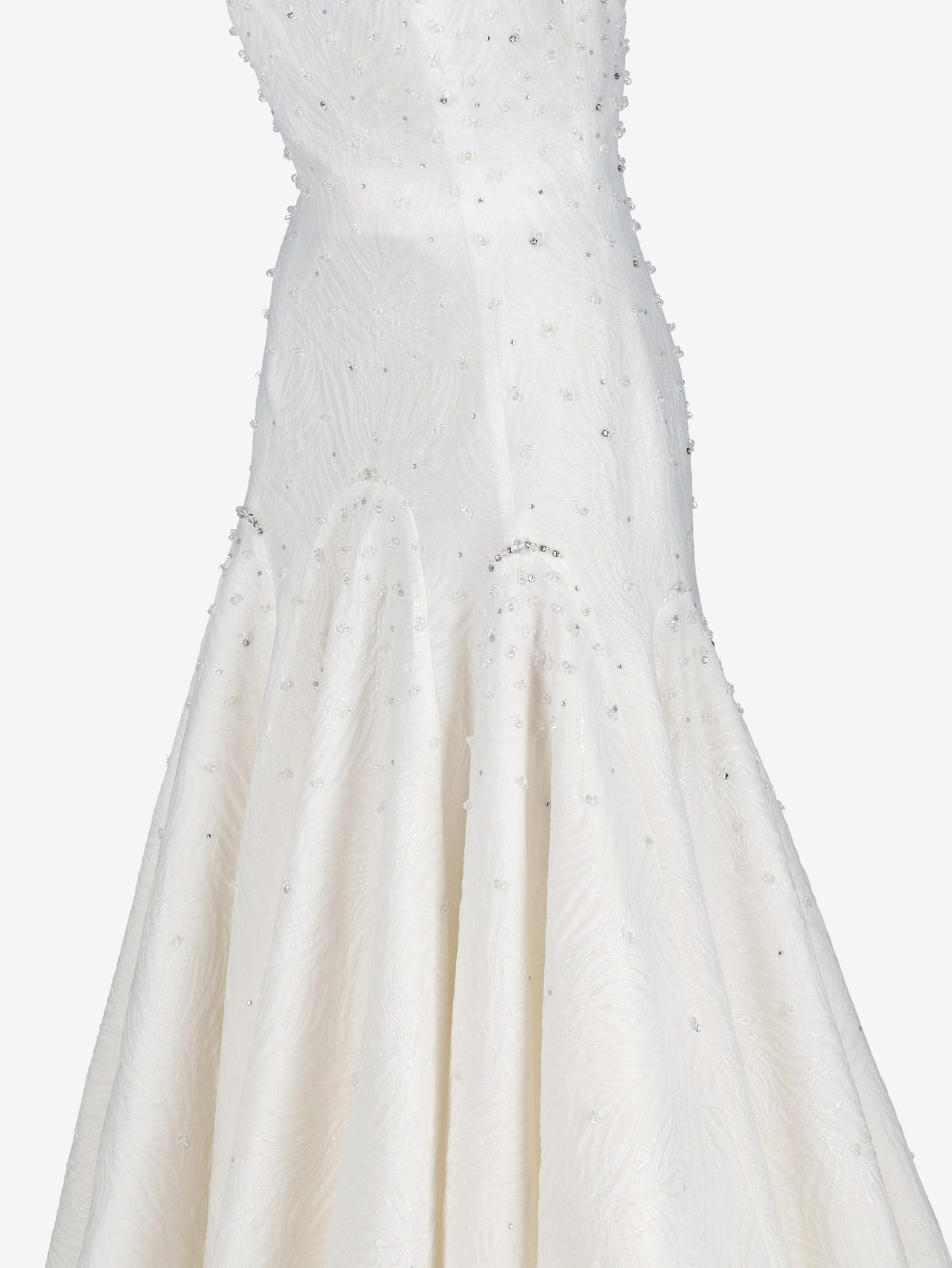 Vintage Bridal Gown with Crystal Embellishments W1926.28  Vintage 