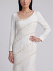 Vintage Pearl-Embellished Mermaid Bridal Gown W1926.29  Vintage 