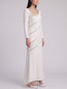 Vintage Pearl-Embellished Mermaid Bridal Gown W1926.29  Vintage 