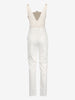 Vintage Bridal Jumpsuit with Floral Embroidered Lace W1926.33  Vintage 