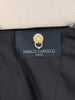 Vintage Black Velvet Evening Gown with Silver Chain Detail W1926.39  Vintage 