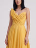 Vintage Yellow Organza Evening Dress W1926.3  Vintage 