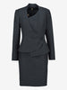 Vintage Asymmetric Ceremony Dress & Jacket Set W1926.40  Vintage 