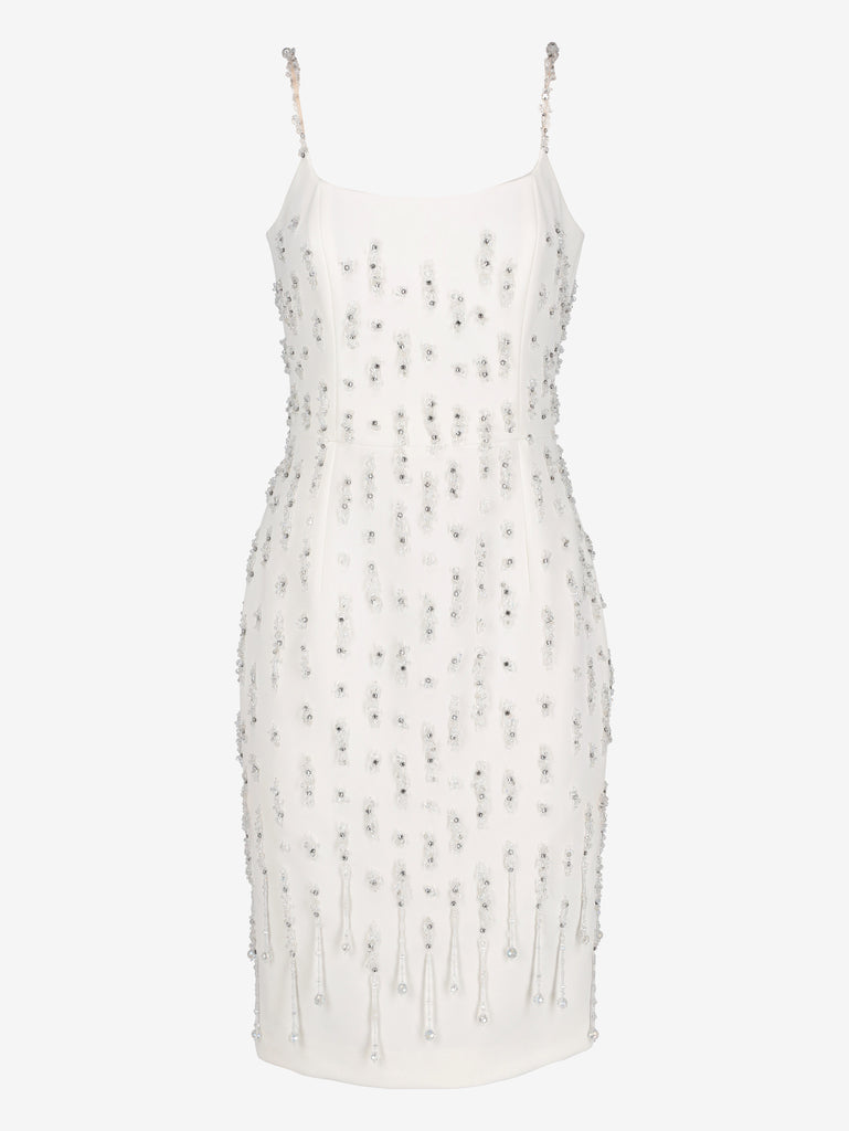 Vintage Embellished Bridal Party Mini Dress W1926.41  Vintage 
