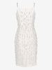 Vintage Embellished Bridal Party Mini Dress W1926.41  Vintage 