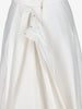 Vintage Two-Piece Wedding Gown with One-Shoulder Top and Detachable Train W1926.48  Vintage 