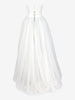 Vintage Two-Piece Bridal Evening Gown with Rhinestones and Glitter Tulle W1926.49  Vintage 