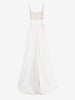 Vintage Wedding Dress with Embellished Tulle Bodice and Long Train W1926.5  Vintage 