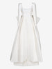 Vintage Minimalist Bridal Gown with Removable Bow W1926.9  Vintage 